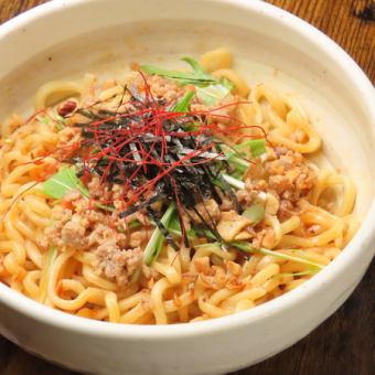 自家製坦々風まぜそば