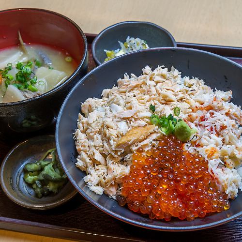 Nemuro bowl set meal