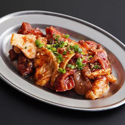 赤身・ホルモンのスタミナ焼き