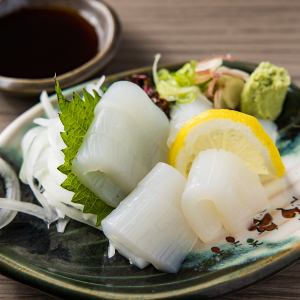 剣先イカのお刺身