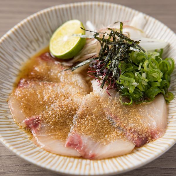 ◇◆不動の人気メニュー◆◇ごまぶり 新鮮なぶりを使用した絶品料理700円(税込)