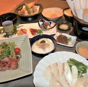 ◆Saturdays, Sundays, and holidays only◆ Lunch mini kaiseki (Hana) 3,850 yen (tax included)
