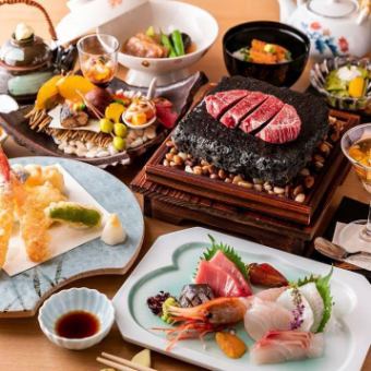 在海之花琥珀套餐<共11道菜>度过幸福的时光 宴会、酒会、娱乐、晚餐、周年纪念日 15,000日元（含税16,500日元）