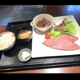 【ランチ】牛肉ワイン煮&ローストビーフ膳