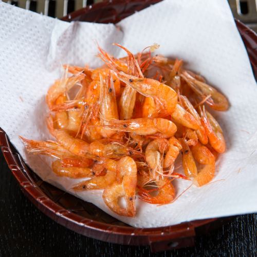 River shrimp tempura