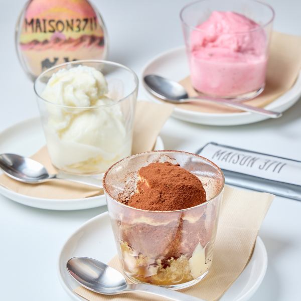 2日ごとの入れ替えで驚きのフレッシュ感！【自家製・濃厚ティラミス】