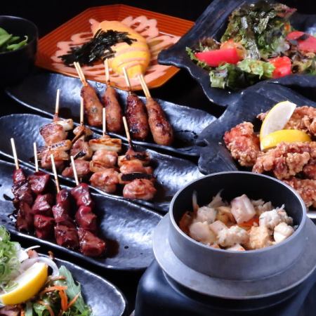 【とり釜飯コース】とり釜飯で家族時間をより楽しめる！お食事全9品2500円（税込）
