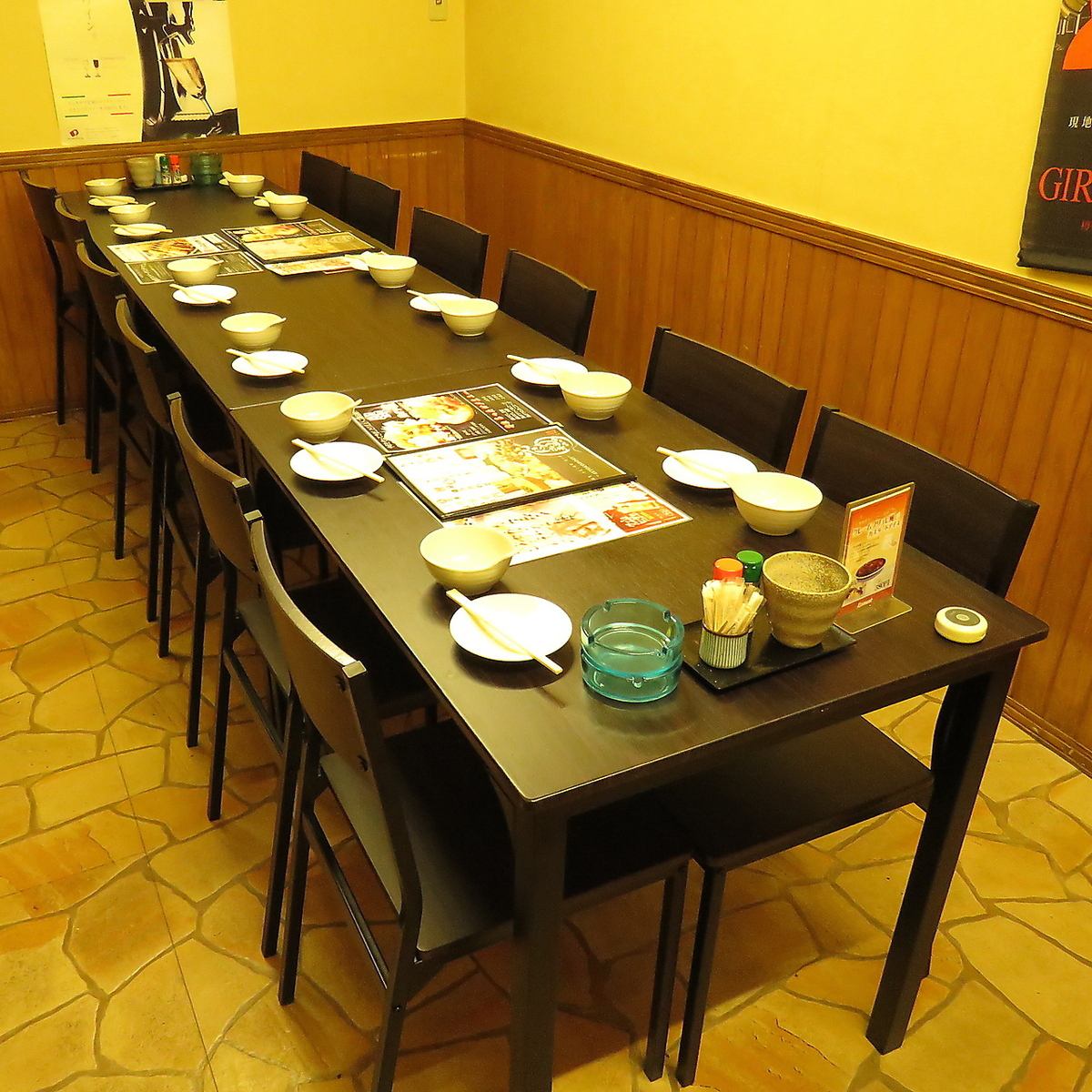 プチ宴会に最適♪9名～12名で個室貸切可能です◎