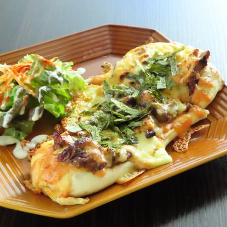 明太マヨ ナンピザ