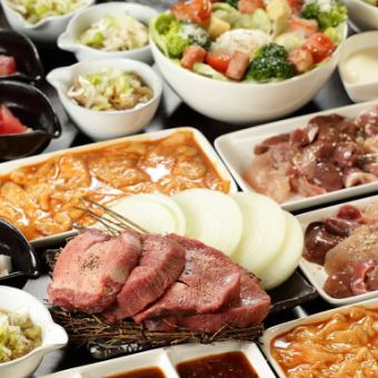 6,600円 (税込)よくばりコース120分飲み放題付6