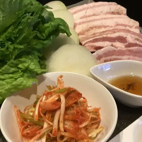 厚切りサムギョプサル