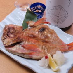 金目鯛開き一夜干し