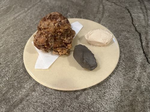 勝田台酒吧的炸雞