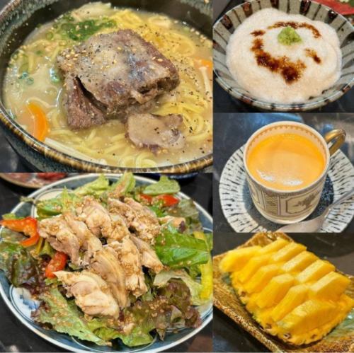〆のご飯やデザート◎