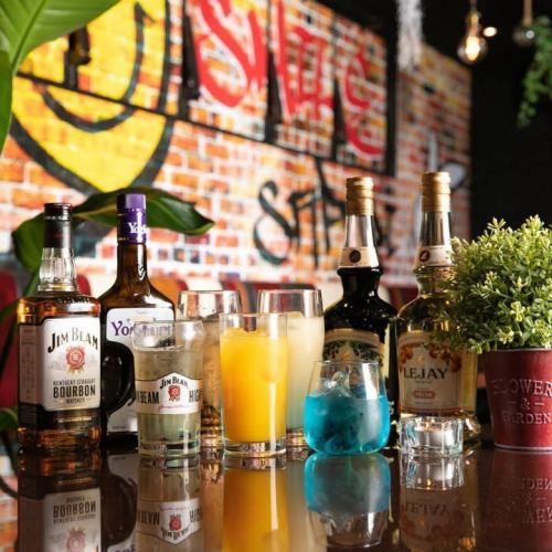 生ビールもワインも◎超手頃な60分間