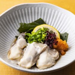 牡蠣ポン酢