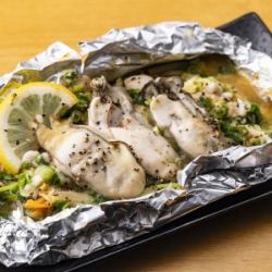 牡蠣ホイル焼き