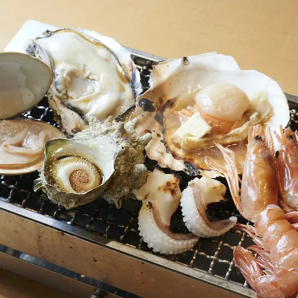 【芳ばしい香りもご馳走！】浜焼き盛合せ