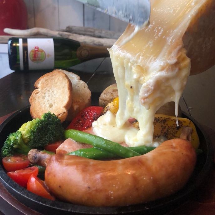 料理6品＋フレンチトースト！チーズ好き必見花畑牧場のラクレット