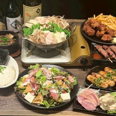 【90分飲み放題付】忘年会にオススメ◆9品・6000円コース◆