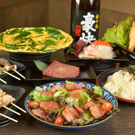 【90分飲み放題付】筑松(ちくまつ)コース　6500円（税込）