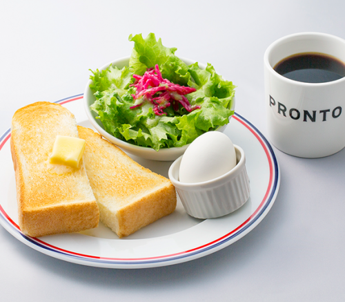 モーニングもPRONTO！ワンコインで楽しめるメニューも