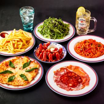 キッサカバの宴プラン～呑んべえコース～