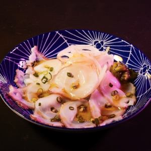 タコさんのカルパッチョ