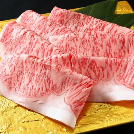 Extreme [K] Matsusaka beef sirloin, Kobe beef sirloin, and Omi beef sirloin tasting comparison (Shabu or Sukiyaki)