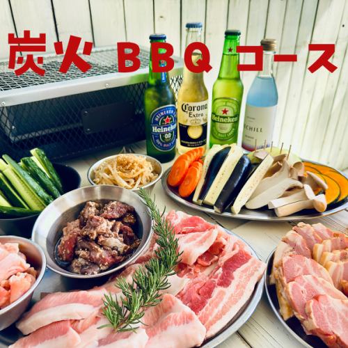 平日も駅前でBBQ！