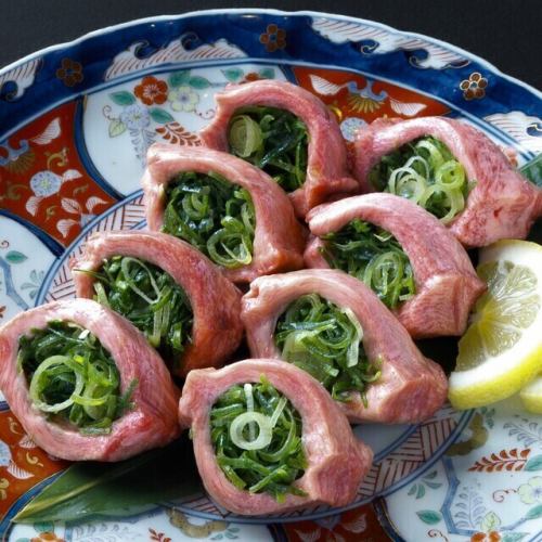 厚切りネギ包みタン