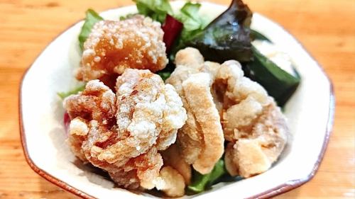 厚間鶏の唐あげ/縁たけザンギ