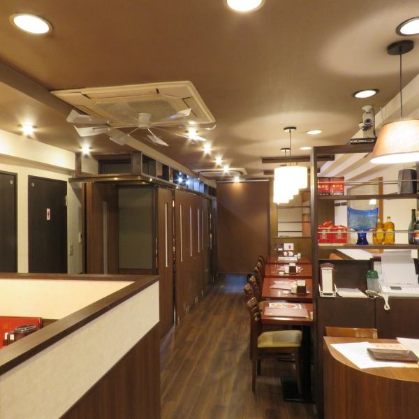 The spacious interior with a sense of cleanliness has become a comfortable space ♪ We offer reasonable healthy Chinese cuisine, it is also popular with students and families.Please also enjoy authentic Chinese cuisine with volume sense at various banquets and parties as we respond to charters!
