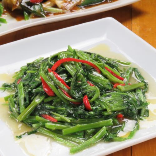 Popular healthy menu ♪ <Fresh stir-fried green vegetables 690 yen>