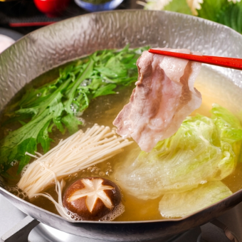 アグー豚　しゃぶしゃぶコース