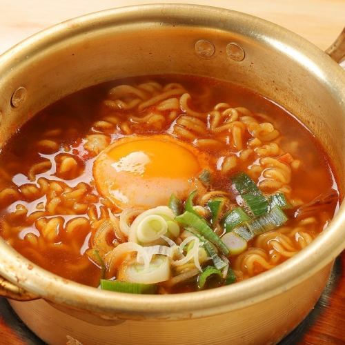 Korean spicy ramen