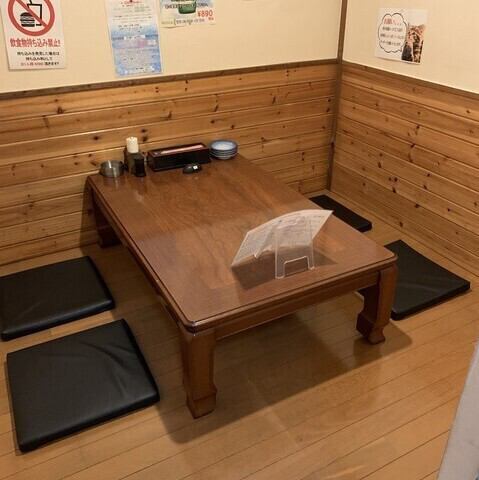 ゆったり寛げる個室完備！