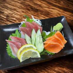 今日生鱼片拼盘（3种）