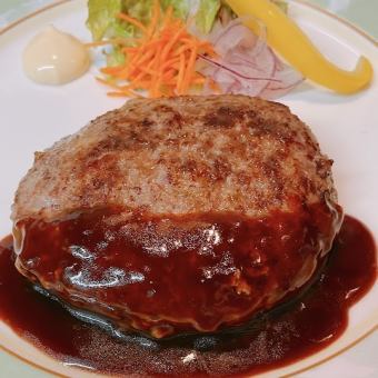 黒毛和牛 手切りハンバーグセット全4品2580円(税込)