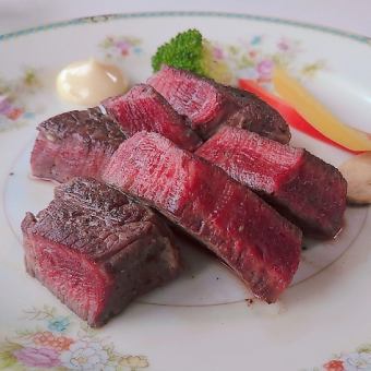 【WAGYUシリーズ≪3≫】黒毛和牛ヒレステーキ（100ｇ）コース　全8品　9,500円(税込)