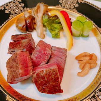 黒毛和牛シャトーブリアンステーキセット