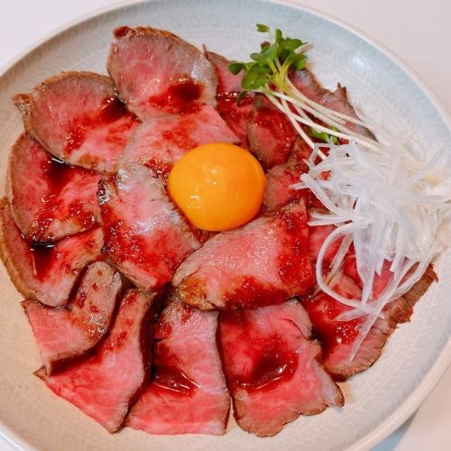 黒毛和牛ローストビーフ丼