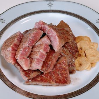 黒毛和牛バヴェットステーキ(100g)セット 全4品2,700円(税込)