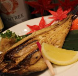 Atka mackerel grilled