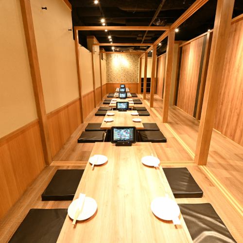 Complete private room with sunken kotatsu