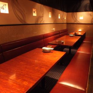 We have a popular private room with sunken kotatsu.Accommodates 12 to 20 people