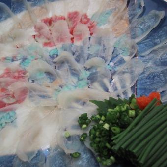 推荐招待！野生虎皮河豚（无火锅）河豚套餐 15,500日元