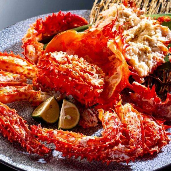 【★要前日予約★《甘美な旨みが詰まった幻の味覚》北海道産 花咲ガニの姿盛り】