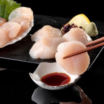極 ホタテ刺身