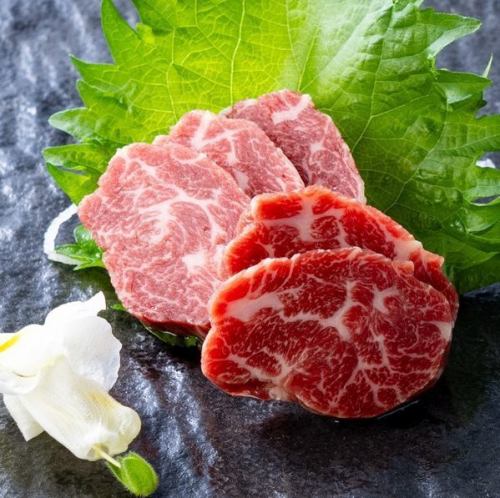 極 馬刺し 霜降り刺し